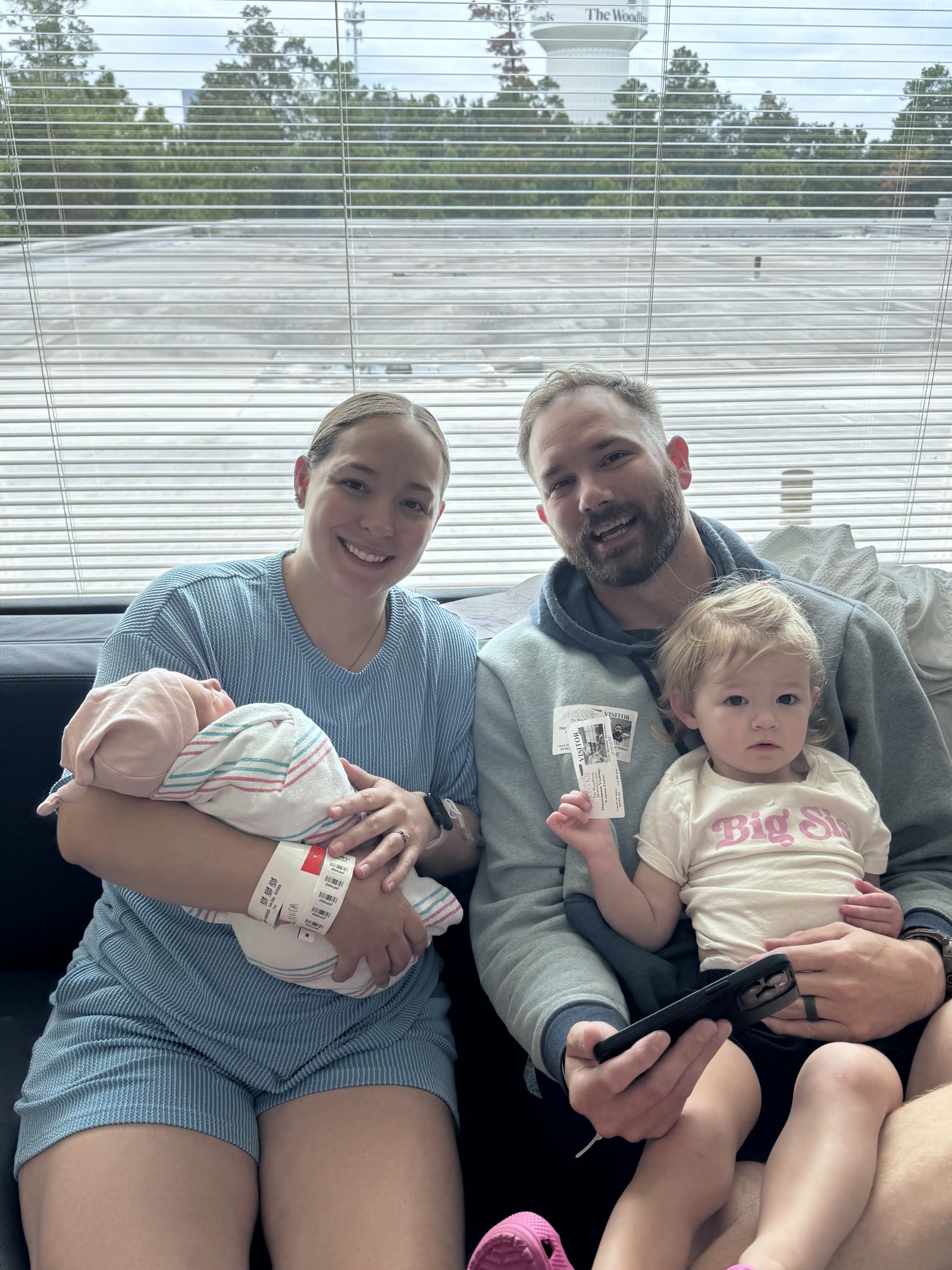 Taylor and Shelby Hallman with their family